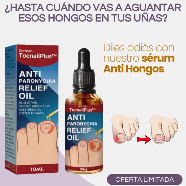 TRATAMIENTO PARA HONGOS EN LAS UÑAS - OFERTA 2 X 1