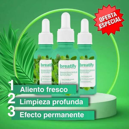 BREATIFY - Refresca y Elimina el Mal Aliento - OFERTA 2X1