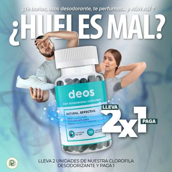 DEOS - Desodorizante corporal - OFERTA ESPECIAL