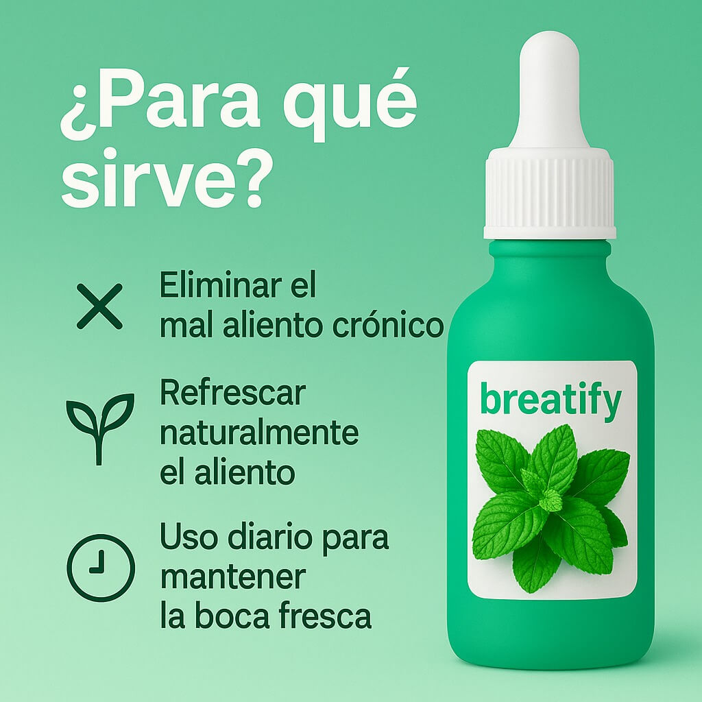 BREATIFY - Refresca y Elimina el Mal Aliento - OFERTA 2X1