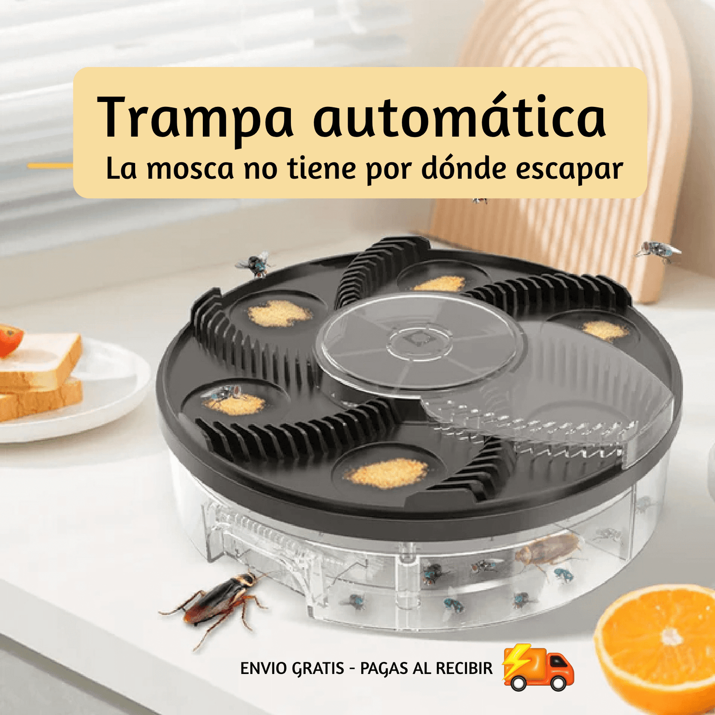 Trampa para Mosquitos - NO mas Picaduras de Zancudos 🦟🚫