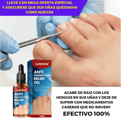 TRATAMIENTO PARA HONGOS EN LAS UÑAS - OFERTA 2 X 1