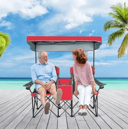 🔥OFERTA LIMITADA🔥 Sillas de Camping o Playa + Sombrilla + Nevera