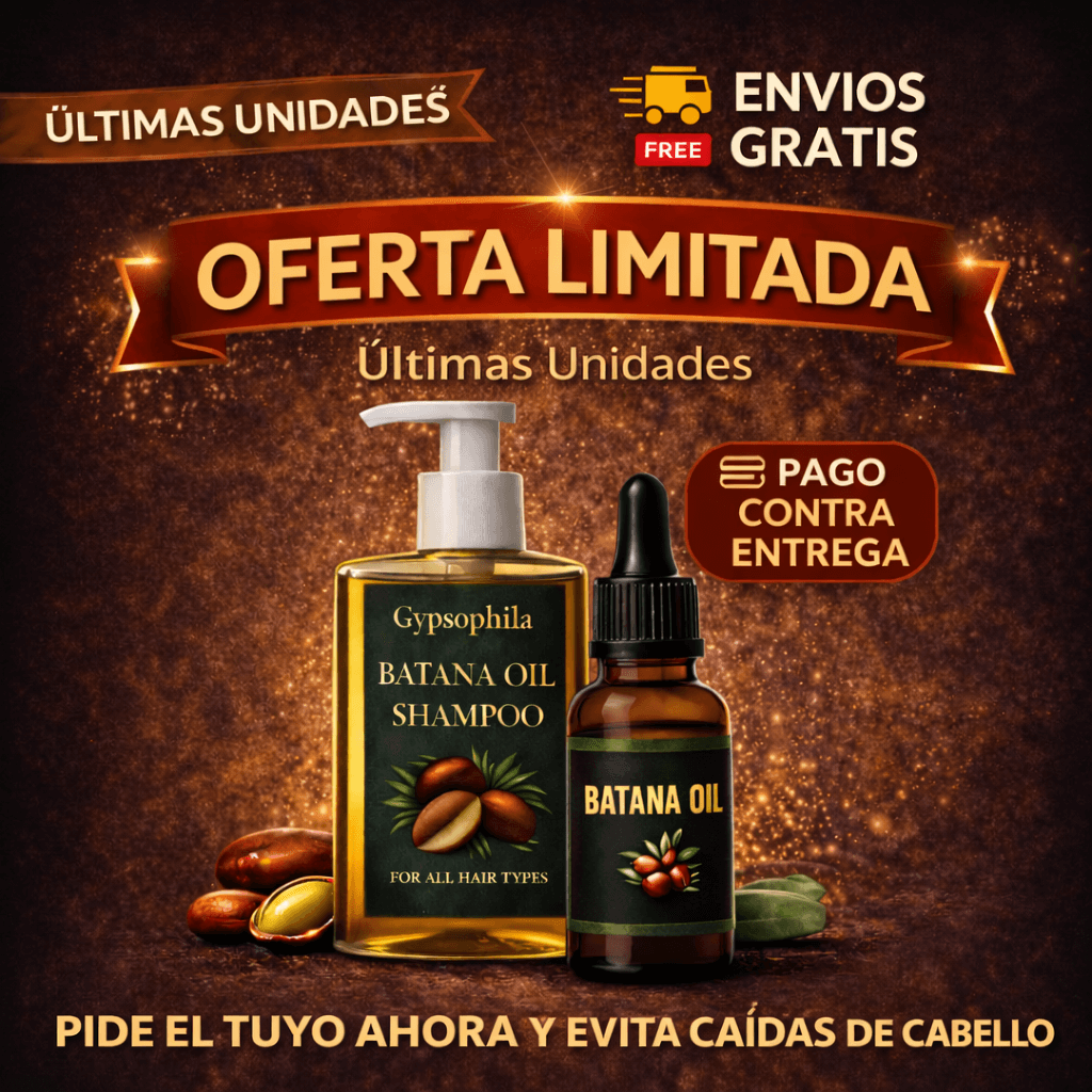 🔥 SOLO HOY - PACK CAPILAR Shampoo + Aceite de Batana - PRECIO ESPECIAL