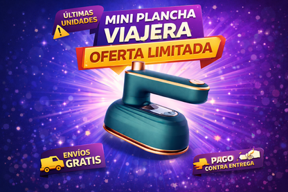 ⚡ Mini Plancha Viajera Portátil con DESCUENTO HOY