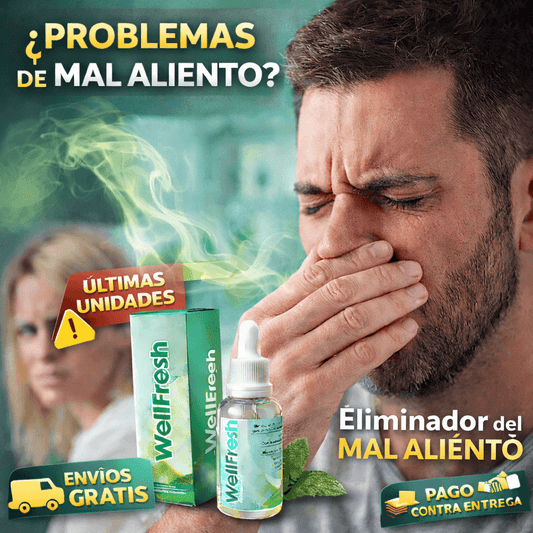PRECIO DE LOCURA 🔥 - Spray WELL FRESH 💦 - Elimina el mal aliento 🚫