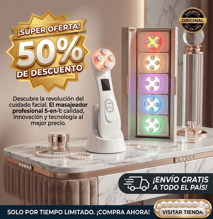 ✨PROMOCIÓN EXCLUSIVA✨ - Masajeador Facial Anti-Edad 5D
