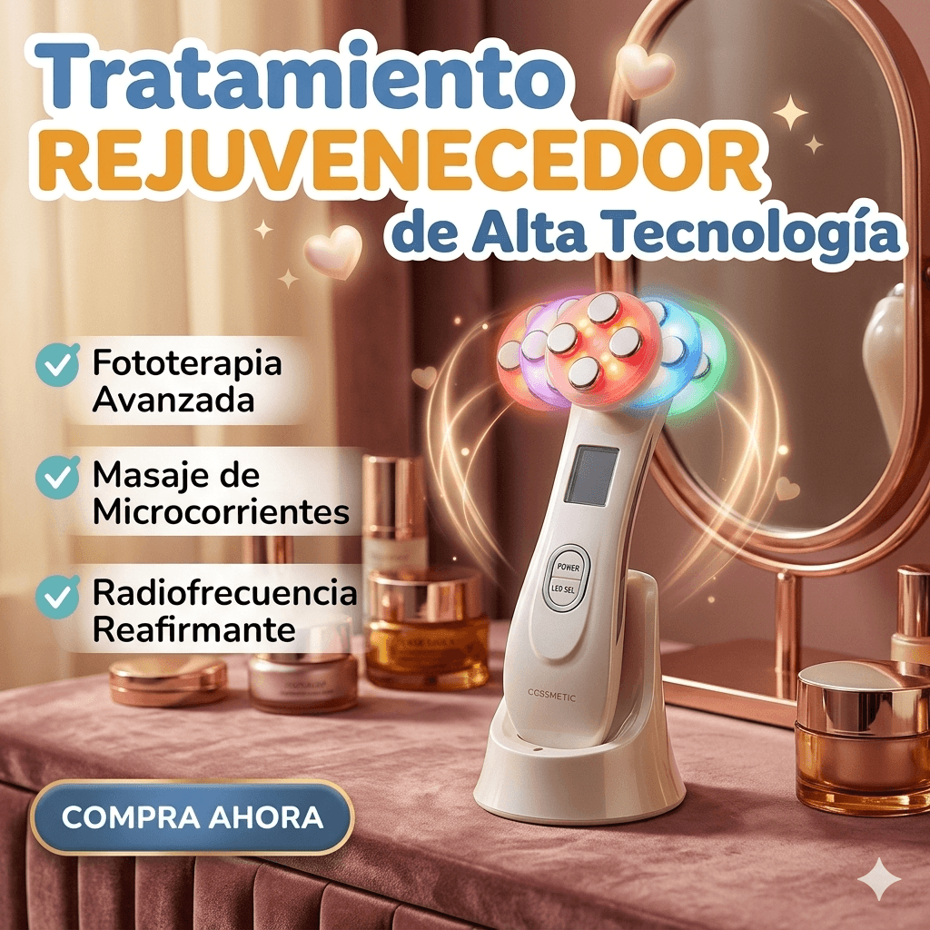 ✨PROMOCIÓN EXCLUSIVA✨ - Masajeador Facial Anti-Edad 5D