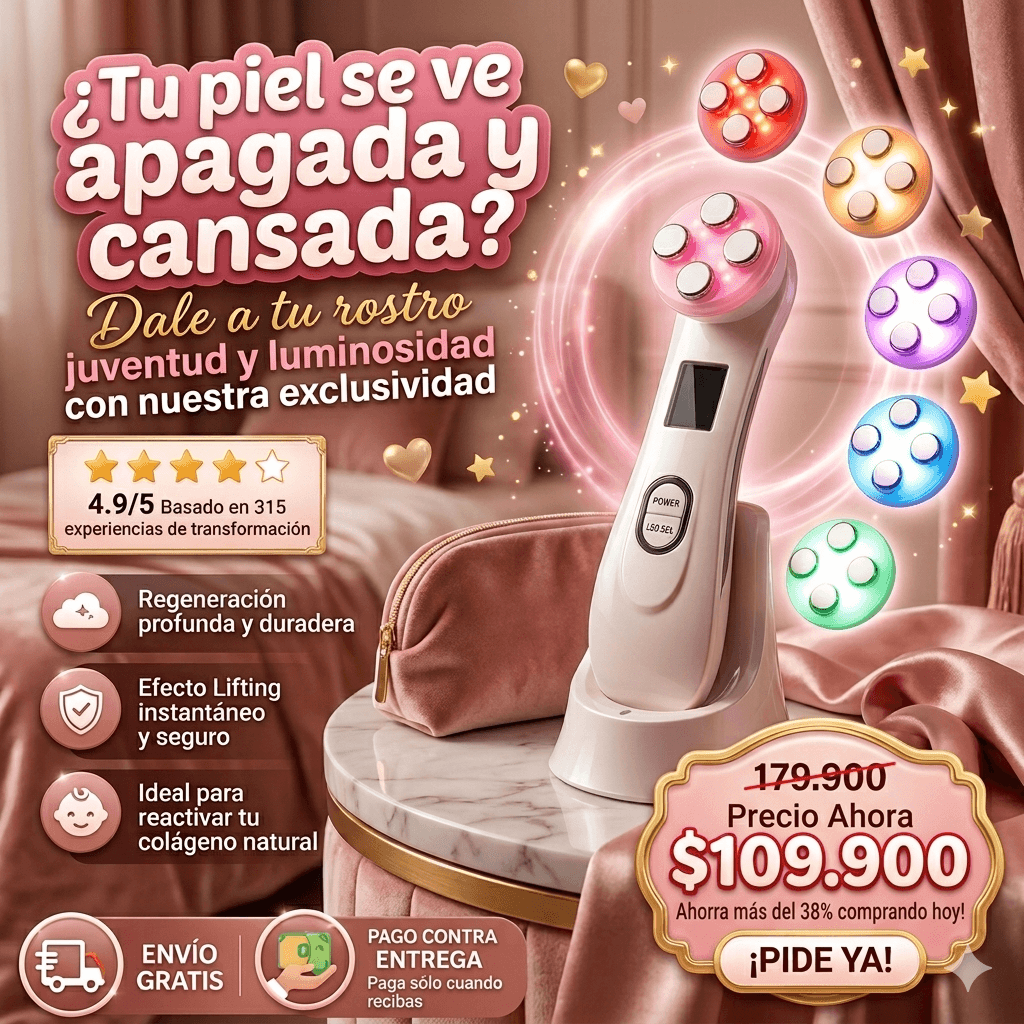 ✨PROMOCIÓN EXCLUSIVA✨ - Masajeador Facial Anti-Edad 5D