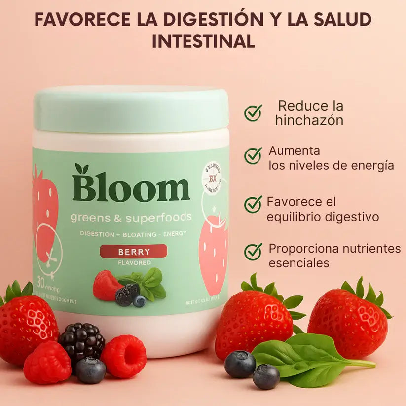 BLOOM - Elimina Hinchazón y Recupera tu Energía