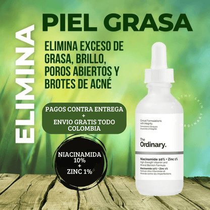CUIDA LA PIEL NIACINAMIDA 30 ML +  ACIDO HIALURONICO 30 ML - KIT COMPLETO 2X1