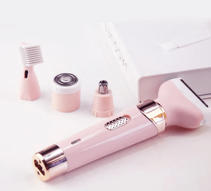 💥SUPER OFERTA💥 - Depiladora Facial y Corporal 4 en 1 - Set Depilación Completo