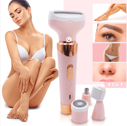💥SUPER OFERTA💥 - Depiladora Facial y Corporal 4 en 1 - Set Depilación Completo