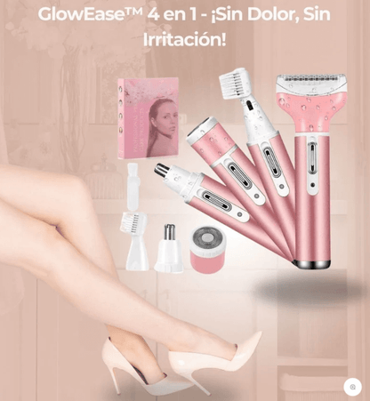 💥SUPER OFERTA💥 - Depiladora Facial y Corporal 4 en 1 - Set Depilación Completo