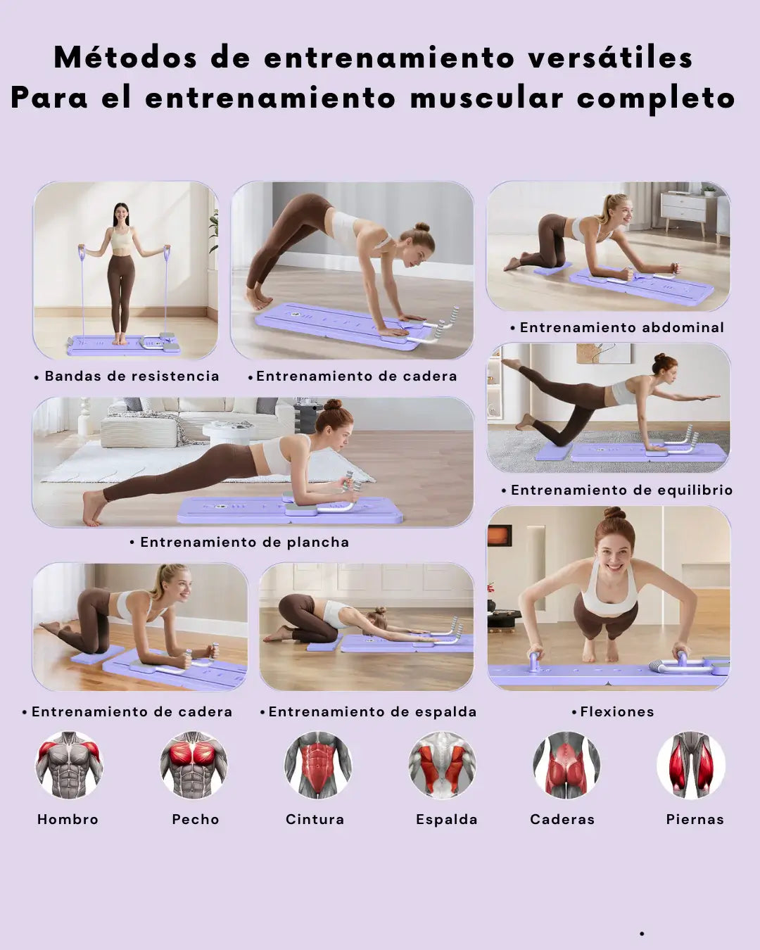 🔥 OFERTA DEL DIA 🔥 Tabla Pilates Multifuncional 4 MODOS DE EJERCICIO